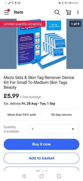 Skin tags