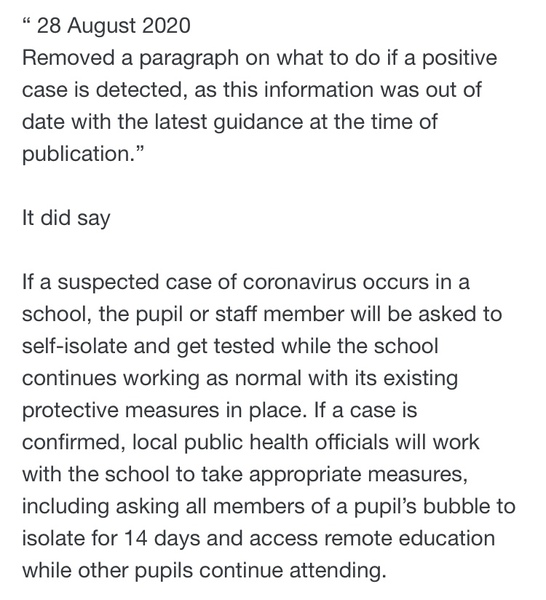 The government is trying to make you think schools will be socially distanced