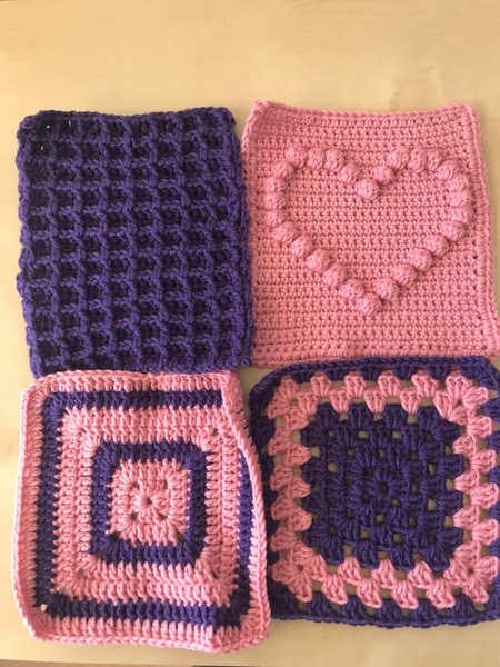 Woolly Hugs. A Blanket for GoJetterGirl, a tribute to her beautiful GoJetterBoy