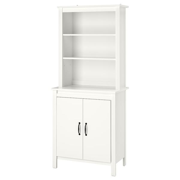 Free-standing dresser/cabinet or built in shelves in chimney breast alcove?