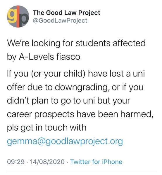University 2020 :7: Results tombola, roll up, roll up, pick a prize!