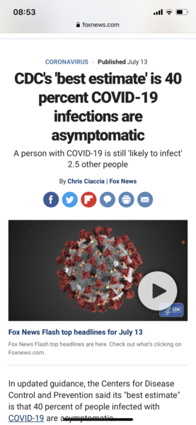 Never has a virus been so oversold