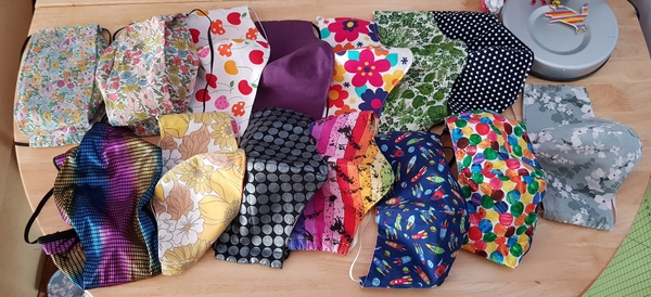 AIBU to ask if anyone would like to share pics of their home made face masks?