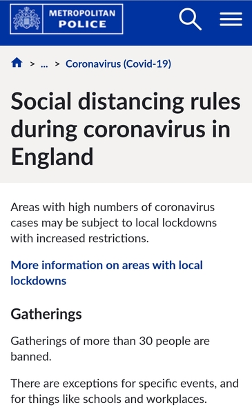 Did no one know gatherings at home were limited to 2 households?