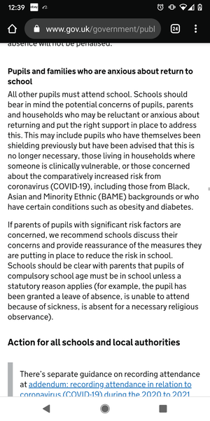 Isn't it glaringly obvious that the biggest risk with reopening schools is to the parents?