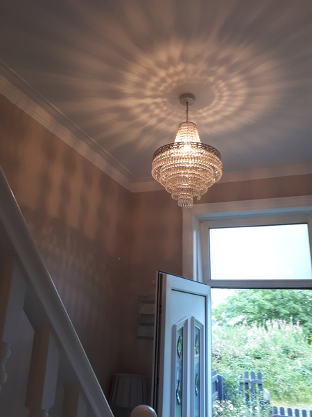 Ceiling lights that make patterns on ceiling