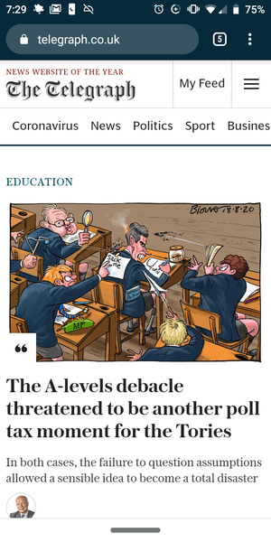 Westminstenders: PreGrades (Minority Report comes to the UK)