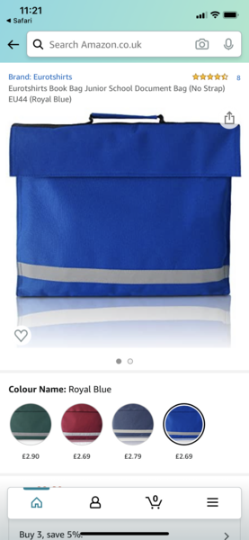 To think that the ‘no bag’ school rule is ridiculous