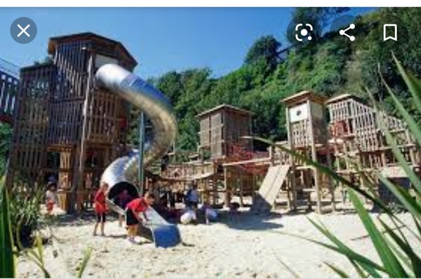 To be just letting my kids play normally with other kids in the playground