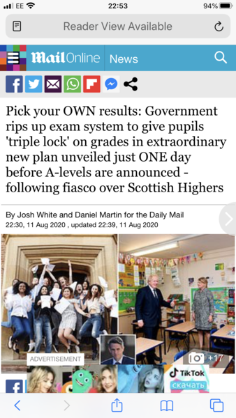 The Fifteenth Republic - A Level and GCSE Results storm coming!