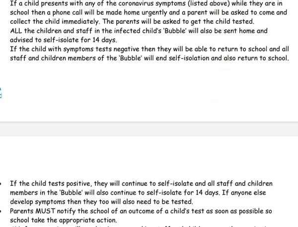 We are actually going to be testing our kids all the time aren't we