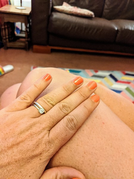 Sunday night nails
