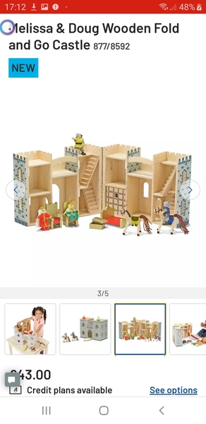 Best castle for nearly 3 year old?