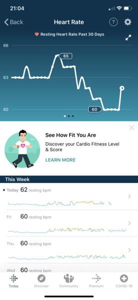 Tracking your cycle and possible BFP using RHR - part 2
