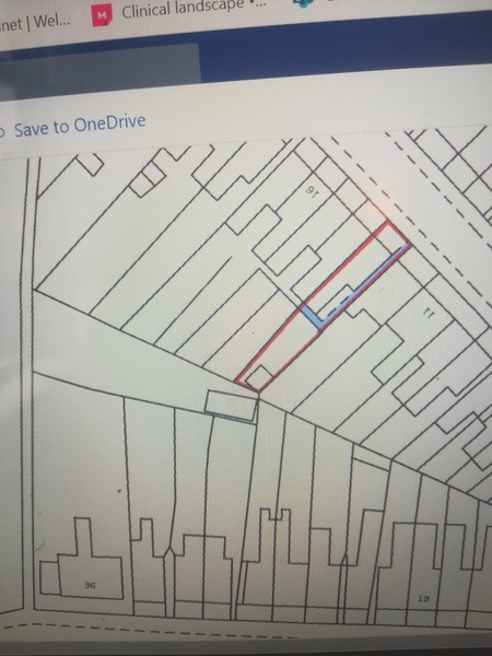 How do I find out who owns this random bit of land?