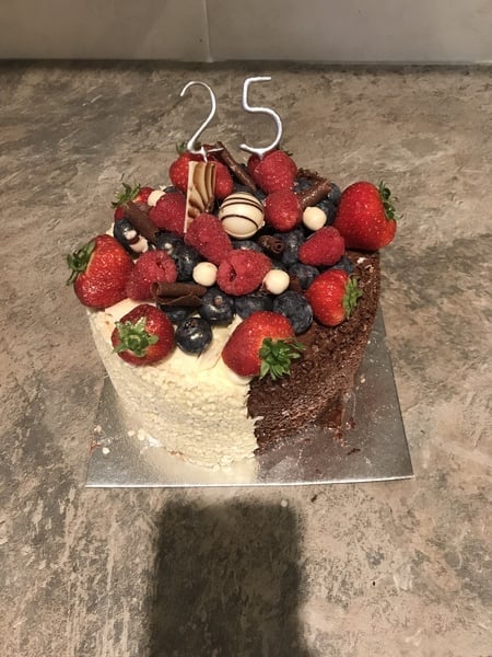 To have a birthday cake DD can’t eat?