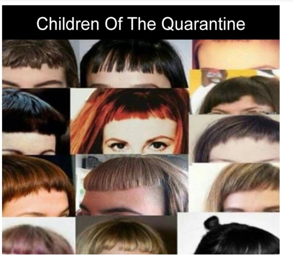 Cutting your fringe at home