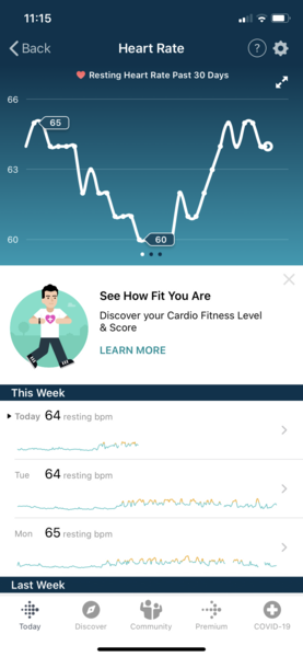 Tracking your cycle and possible BFP using RHR - part 2