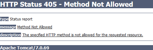 Apache Tomcat preventing sign in
