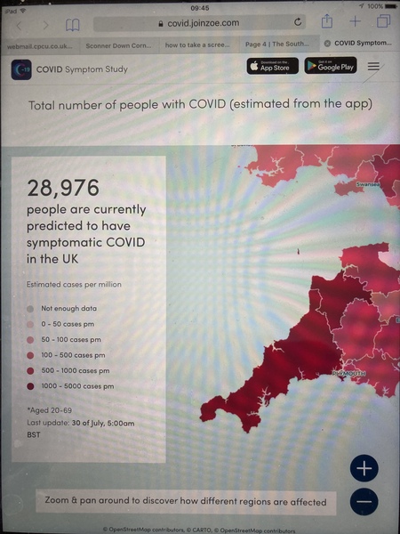 The South West is on course to be locked down next
