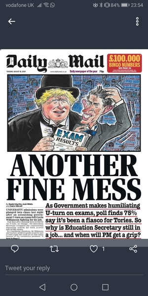 Westminstenders: PreGrades (Minority Report comes to the UK)