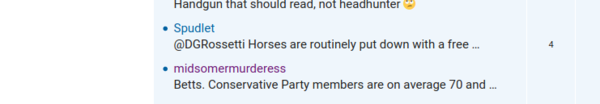PM compared to injured horse