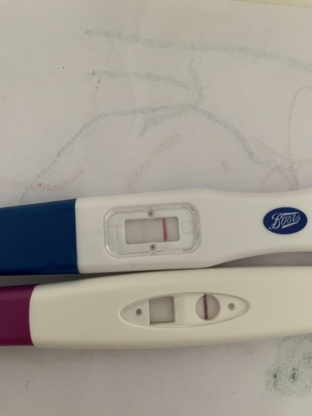 Positive then negative test? Advice please.