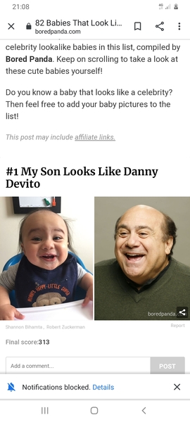 My baby looks like Steve McDonald