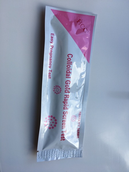One pregnancy test in house