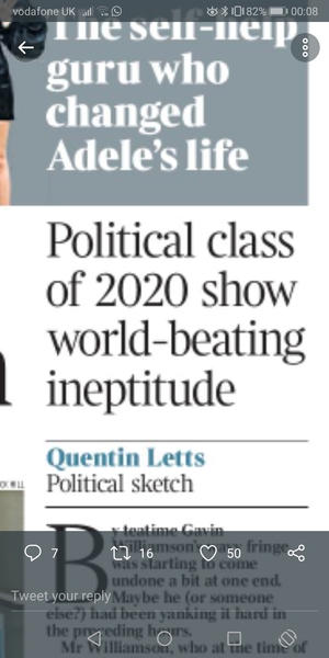 Westminstenders: PreGrades (Minority Report comes to the UK)