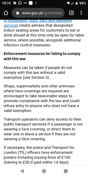 To think shop workers shouldn't be asking people why they aren't wearing a mask?