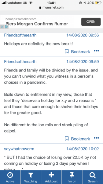 Holidays abroad - anyone booking?