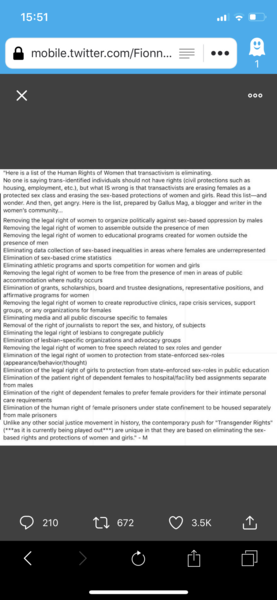 Link wanted - list of ways women's rights could be rolled back/are at risk