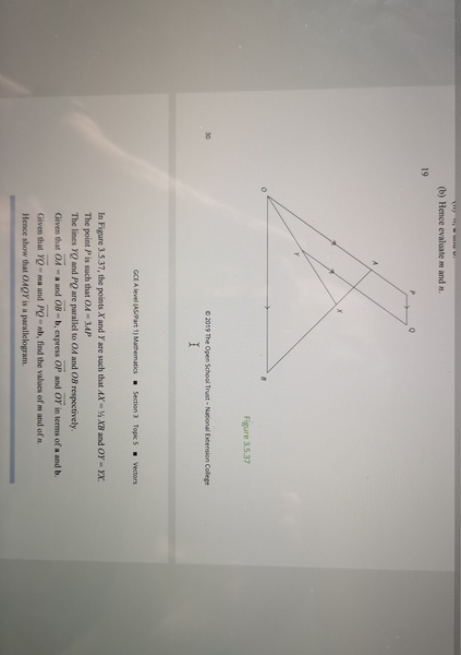 Help with A-Level Maths Question
