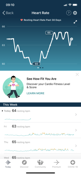Tracking your cycle and possible BFP using RHR - part 2
