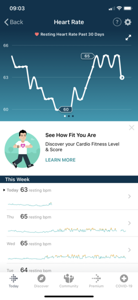 Tracking your cycle and possible BFP using RHR - part 2