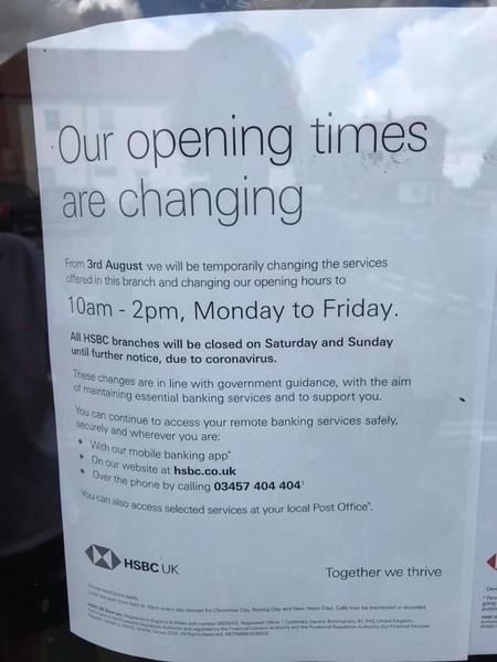 To think that Covid has become a convenient excuse for poor service ?