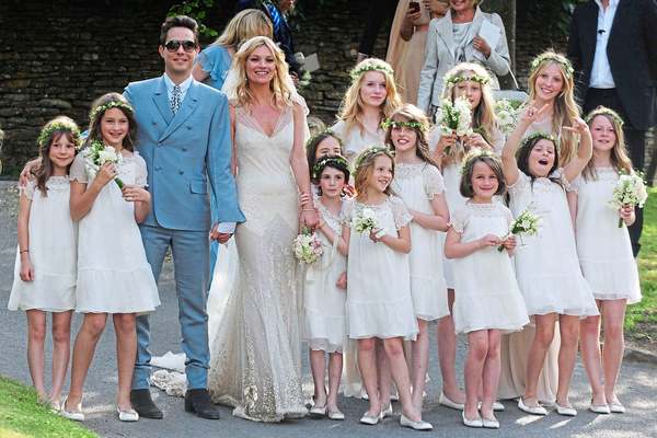 To think weddings should have one maid of honour and the bridesmaids should be young children