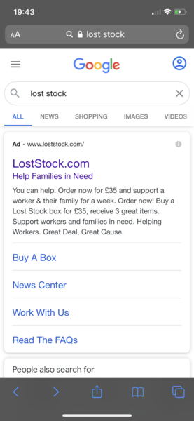 Lost Stock