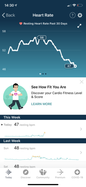 Tracking your cycle and possible BFP using RHR - part 2