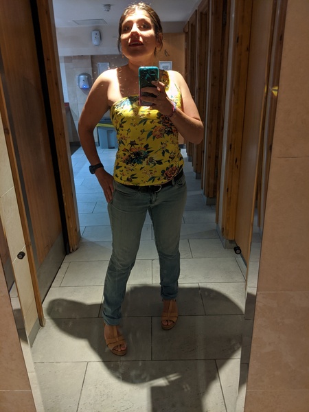 Dress size v BMI