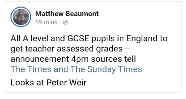 Westminstenders: PreGrades (Minority Report comes to the UK)
