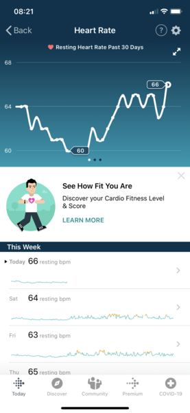 Tracking your cycle and possible BFP using RHR - part 2