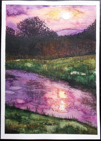 I tried a landscape if anyone would like to see!