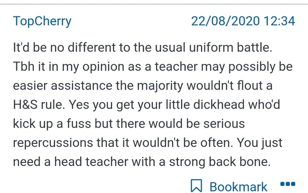 Some reassuring news about schools being really safe