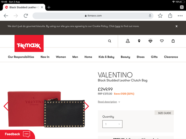 Designer bag at tk maxx?