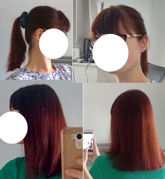 Never happy with my hair- hairdresser tomorrow!