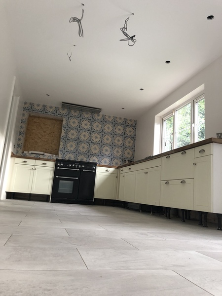 Talk me through painting kitchen units...