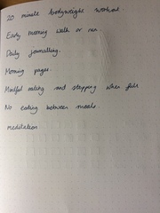 Healthy habits, healthy mind