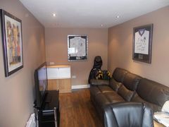 Converting garage to snug / shower room